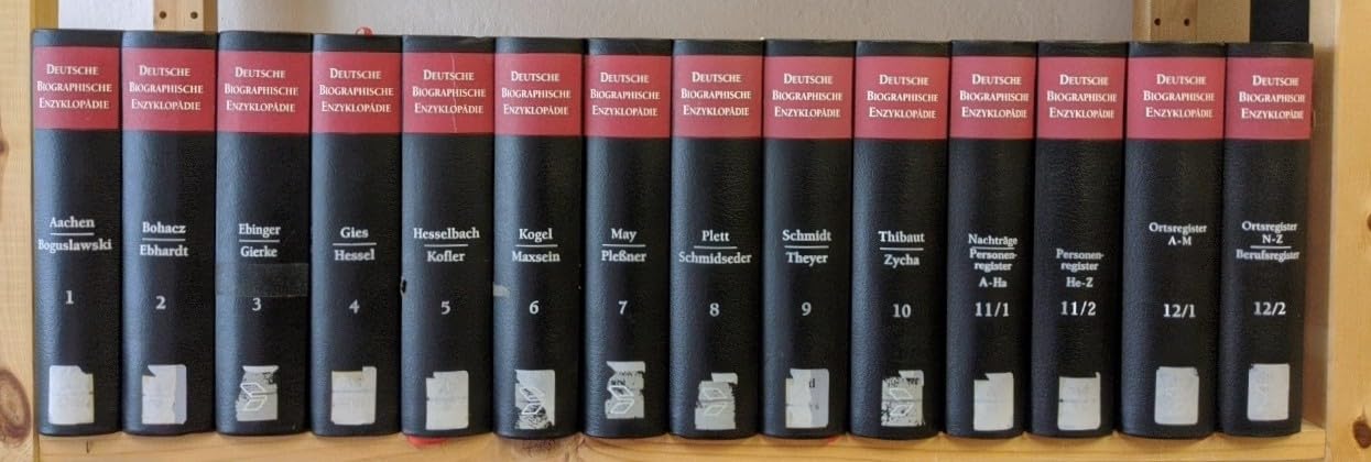 Deutsche biographische Enzyklopädie. Band 1: Aachen-Boguslawski. Books