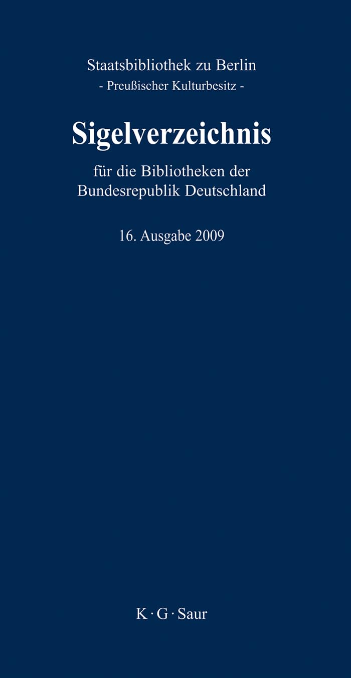 Sigelverzeichnis für die Bibliotheken der Bundesrepublik Deutschland Law
