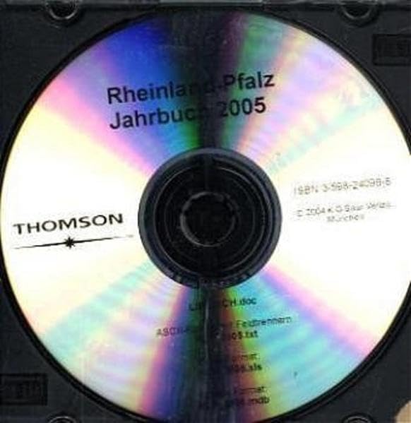 Rheinland-Pfalz Jahrbuch. Behörden, Ministerien, Gemeinden, Verbände,...: 2005. CD-Ausgabe (Rheinland-Pfalz Jahrbuch. Behörden, Ministerien, Gemeinden, Verbände, Einrichtungen des öffentlichen Lebens) Lifestyle
