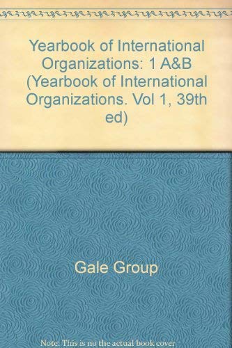 Yearbook of International Organizations 2002/2003 / Organization Descriptions and Cross-References Lifestyle