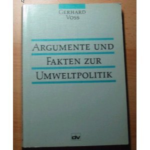 Argumente und Fakten zur Umweltpolitik Books