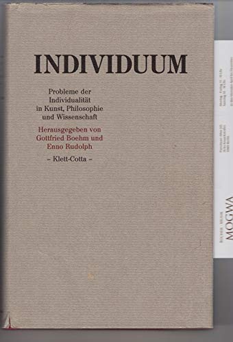 Individuum: Probleme der Individualität in Kunst, Philosophie und Wissenschaft Film, Art & Culture