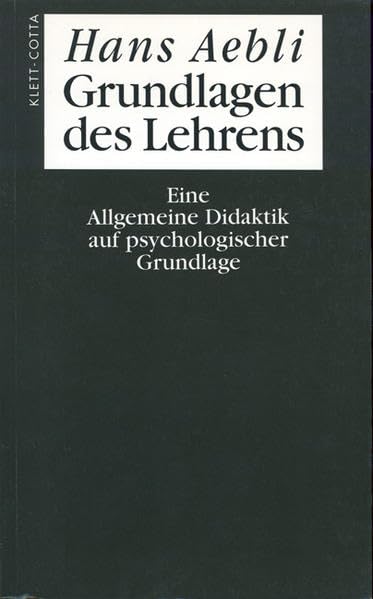 Grundlagen des Lehrens Psychology