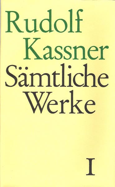 Sämtliche Werke: Erste Epoche (1895-1909) Classics