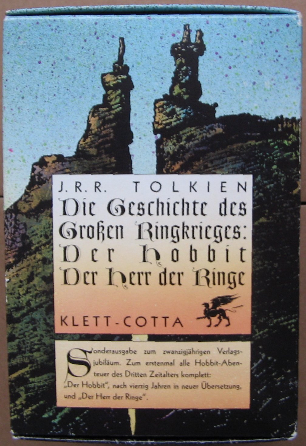 Die Geschichte des Großen Ringkrieges, 7 Bände: Der Hobbit / Der Ring wandert / Der Ring geht nach Süden / Isengarts Verrat / Der Ring geht nach Osten / Der Ringkrieg / Das Ende des Dritten Zeitalters Fantasy & Sci-Fi