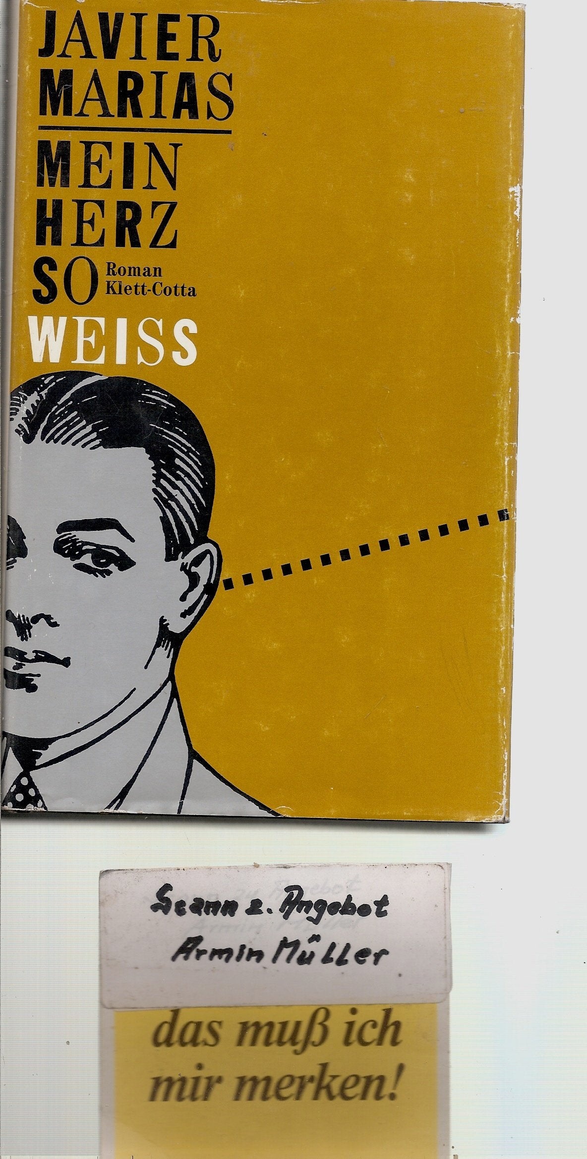 Mein Herz so weiss: Roman: Ausgezeichnet mit dem International IMPAC Dublin Literary Award 1997. Roman Contemporary literature Books