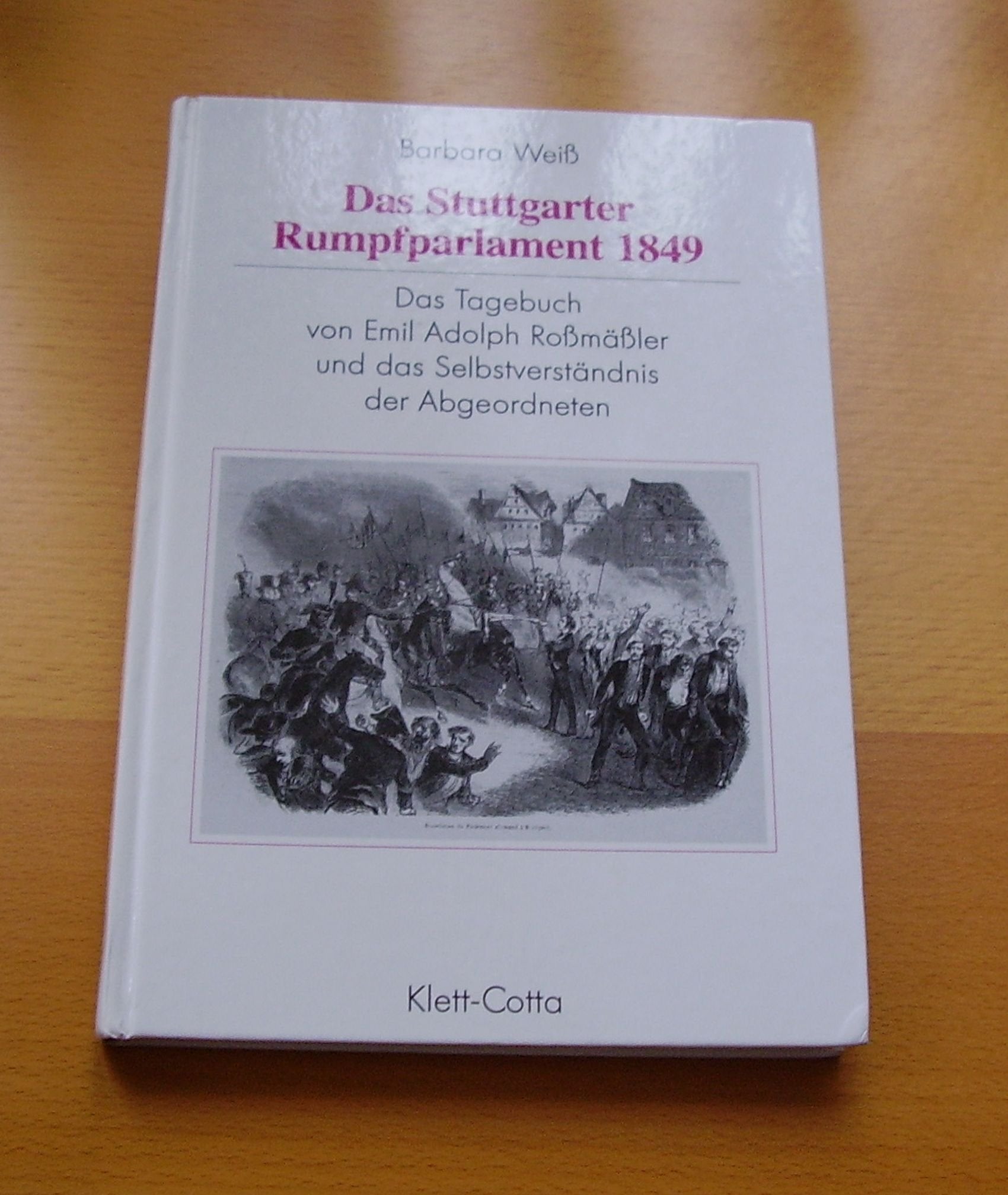 Das Stuttgarter Rumpfparlament. Das Tagebuch von Emil Adolph Rossmässler und das Selbstverständnis der Abgeordneten German history