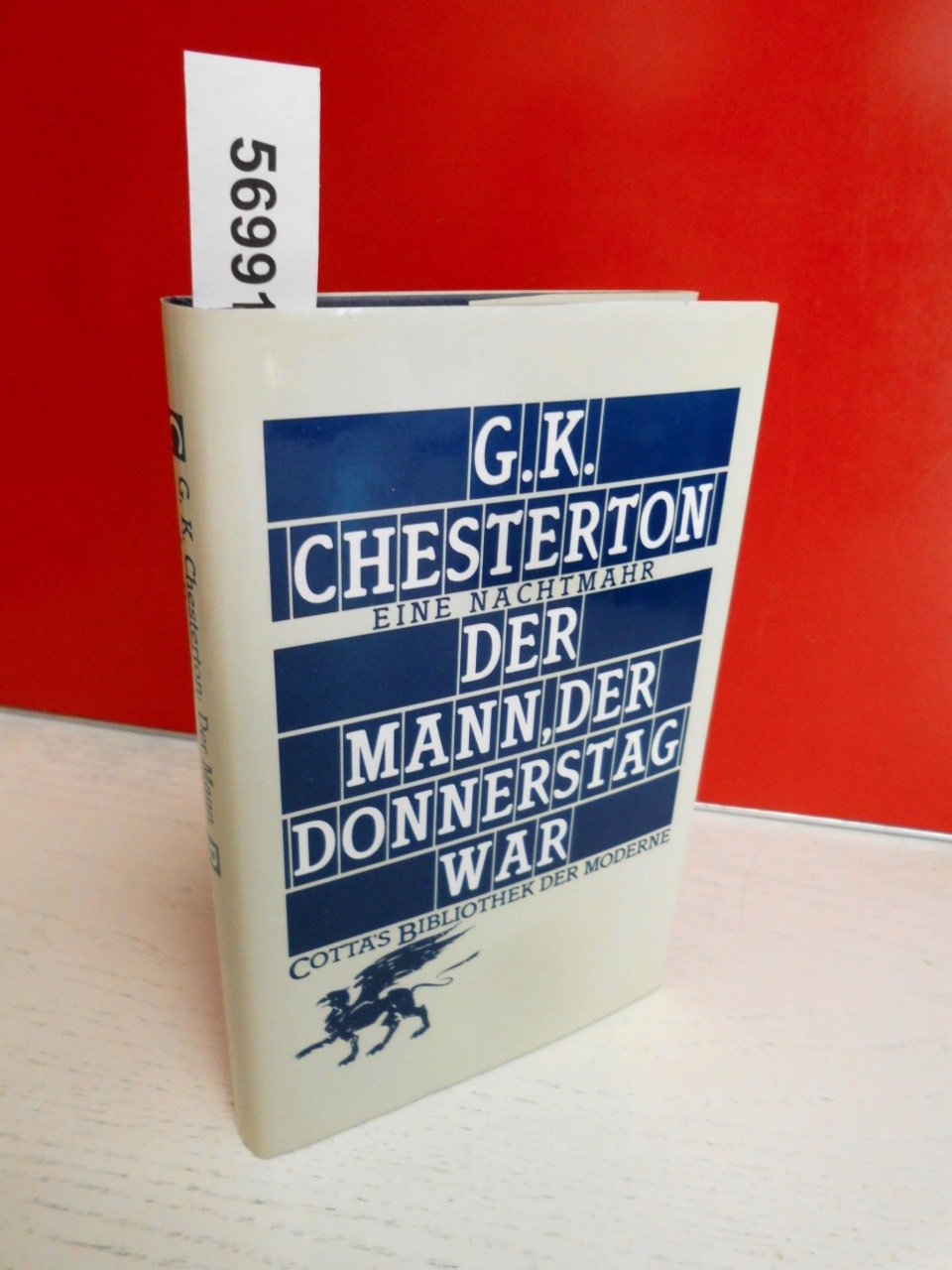 Der Mann, der Donnerstag war: Eine Nachtmahr (Cotta's Bibliothek der Moderne) Books