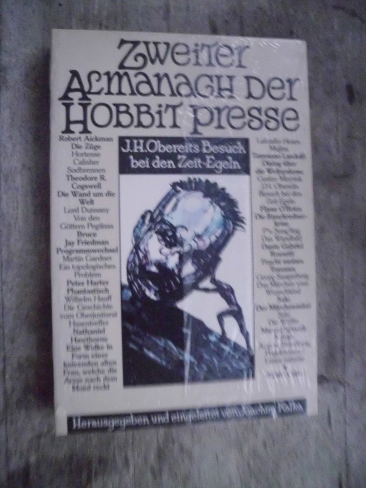 Zweiter Almanach der Hobbit Presse: J. H. Obereits Besuch bei den Zeit-Egeln Books