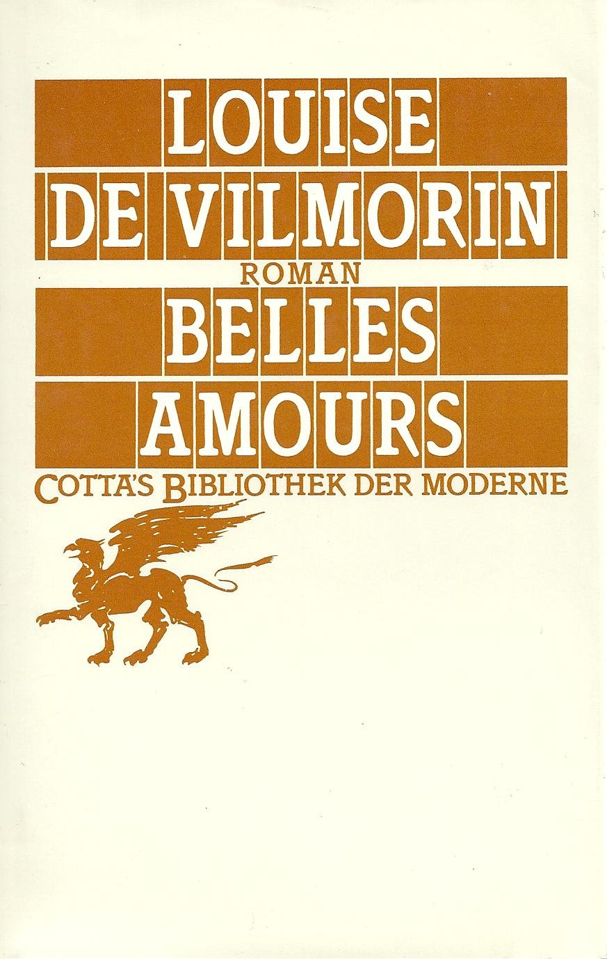 Belles Amours: Roman Fiction