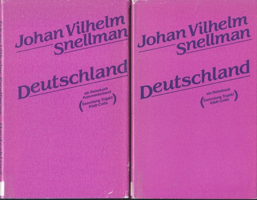 Deutschland: Eine Reise durch die deutschsprachigen Länder 1840-1841. Band 1: Textband. Band 2: Kommentarband: Eine Reise durch die deutschsprachigen ... u. Kommentar v. Hans P. Neureuter (Trajekt) Books