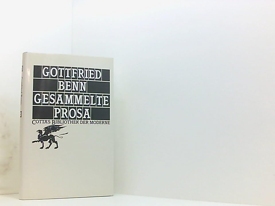 Gesammelte Prosa Books