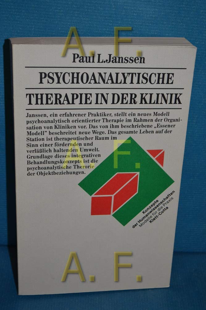 Psychoanalytische Therapie in der Klinik Fiction