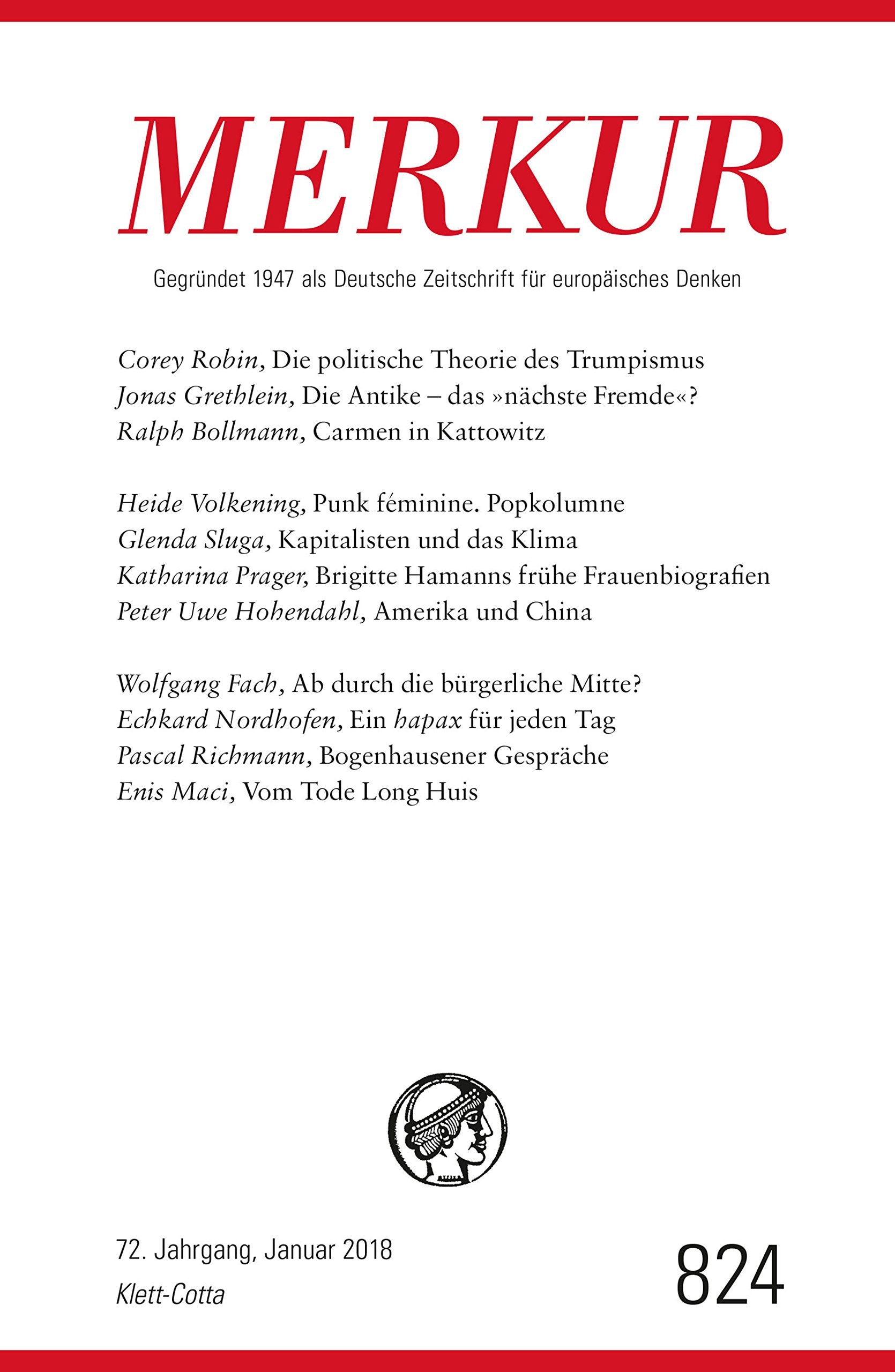 MERKUR 1/2018 Books