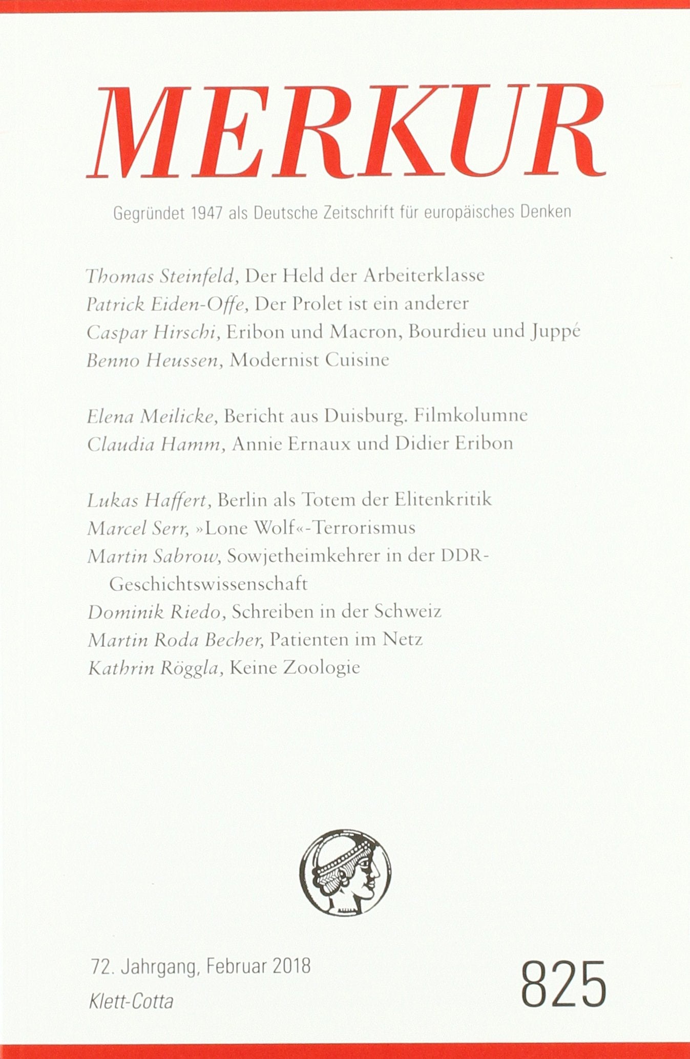 MERKUR 2/2018 Books