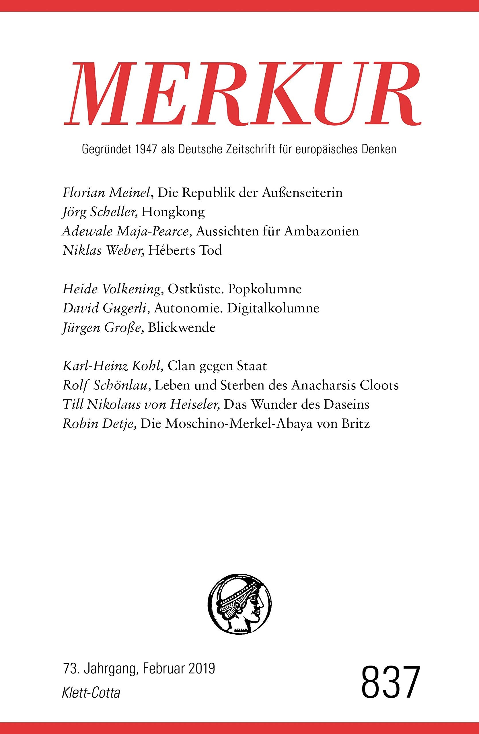 MERKUR 2/2019 Books