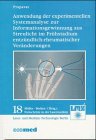 Anwendung der experimentellen Systemanalyse zur Informationsgewinnung aus Streulicht im Frühstadium entzündlicher rheumatischer Veränderungen: ... (Fortschritte in der Lasermedizin) Medicine