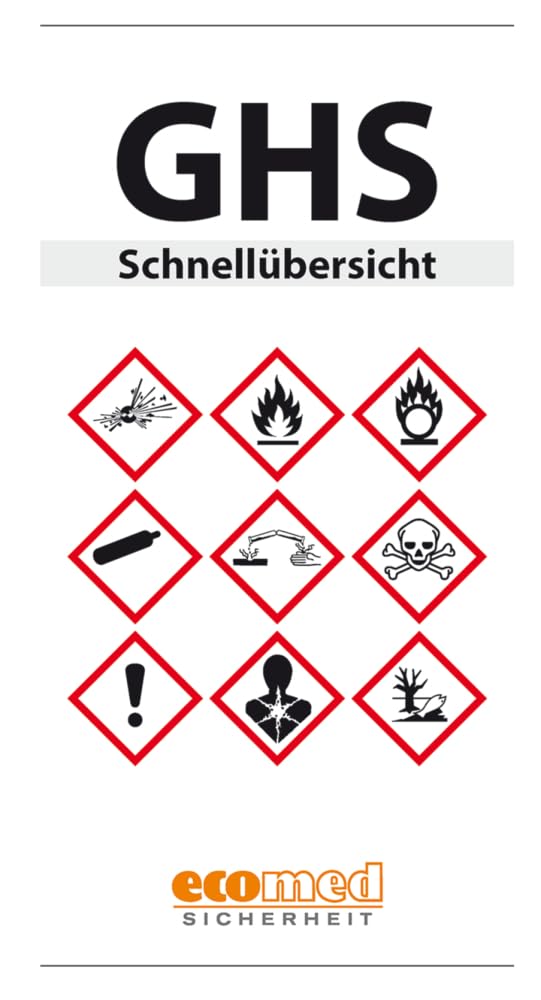 Infokarte GHS Schnellübersicht: Verpackungseinheit 10 Stück Law