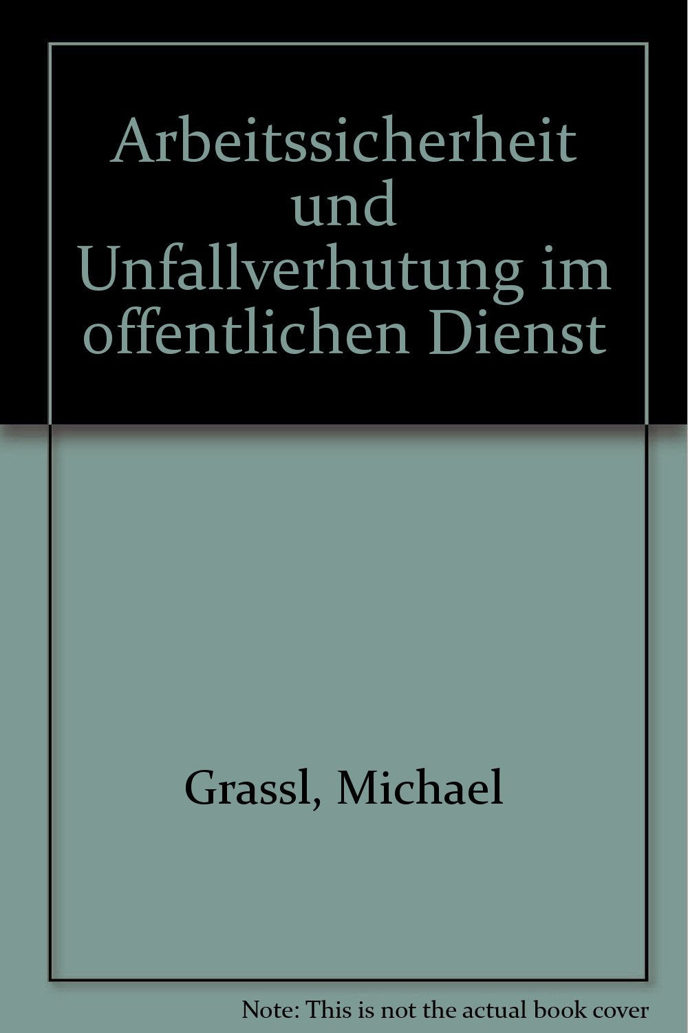 Arbeitssicherheit und Unfallverhütung im öffentlichen Dienst Politics & Society