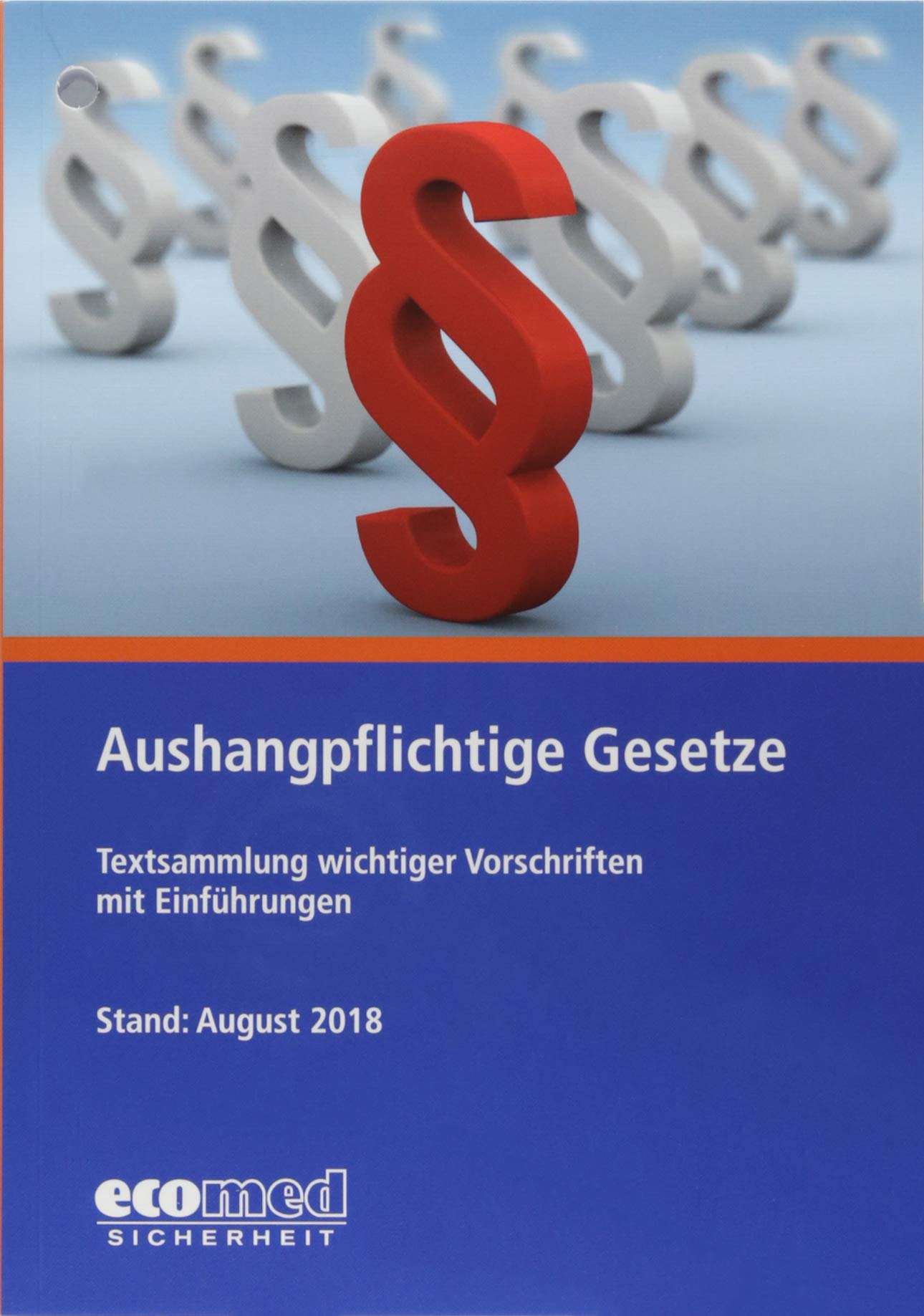 Aushangpflichtige Gesetze Law