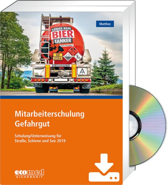 Mitarbeiterschulung Gefahrgut - Expertenpaket: Schulung/Unterweisung 2019 nach GGVSEB und ADR/RID/IMDG-Code - Teilnehmer- und Referentenunterlagen ... (Broschüre + CD-ROM/Download) Law