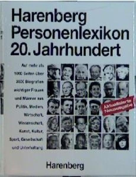 Harenberg Personenlexikon 20. Jahrhundert Memories