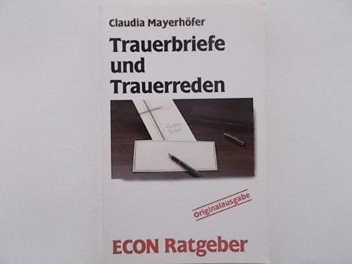 Trauerbriefe und Trauerreden book