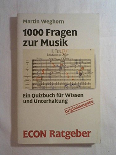 1000 (Tausend) Fragen zur Musik Books