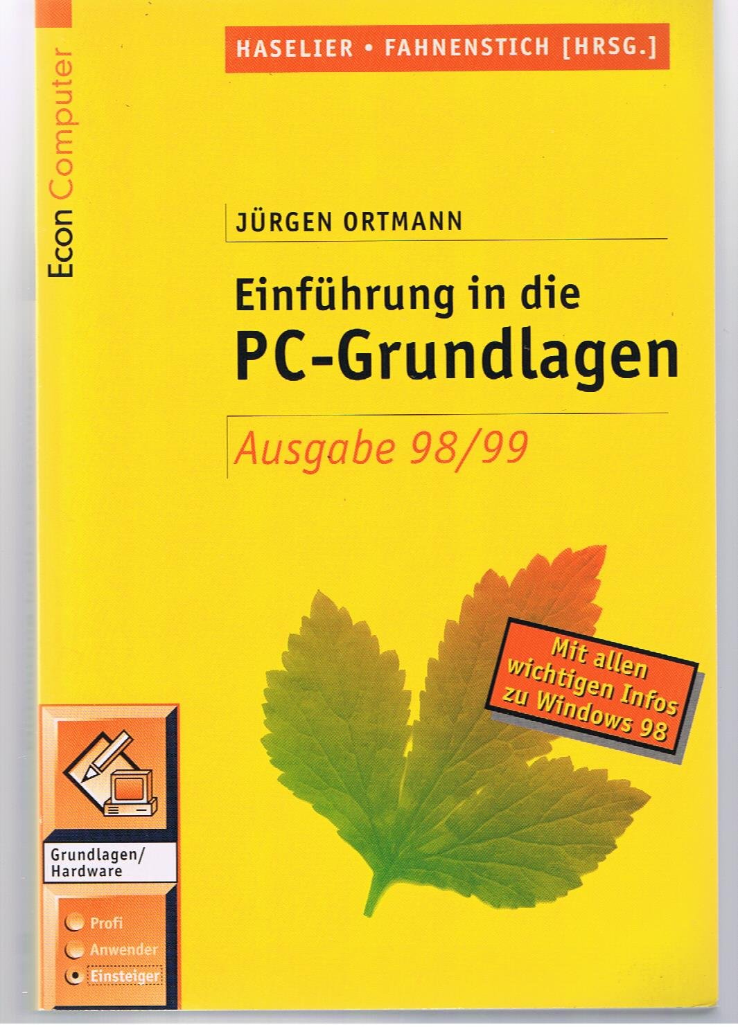 Einführung in die PC-Grundlagen 98/99 Computer Science