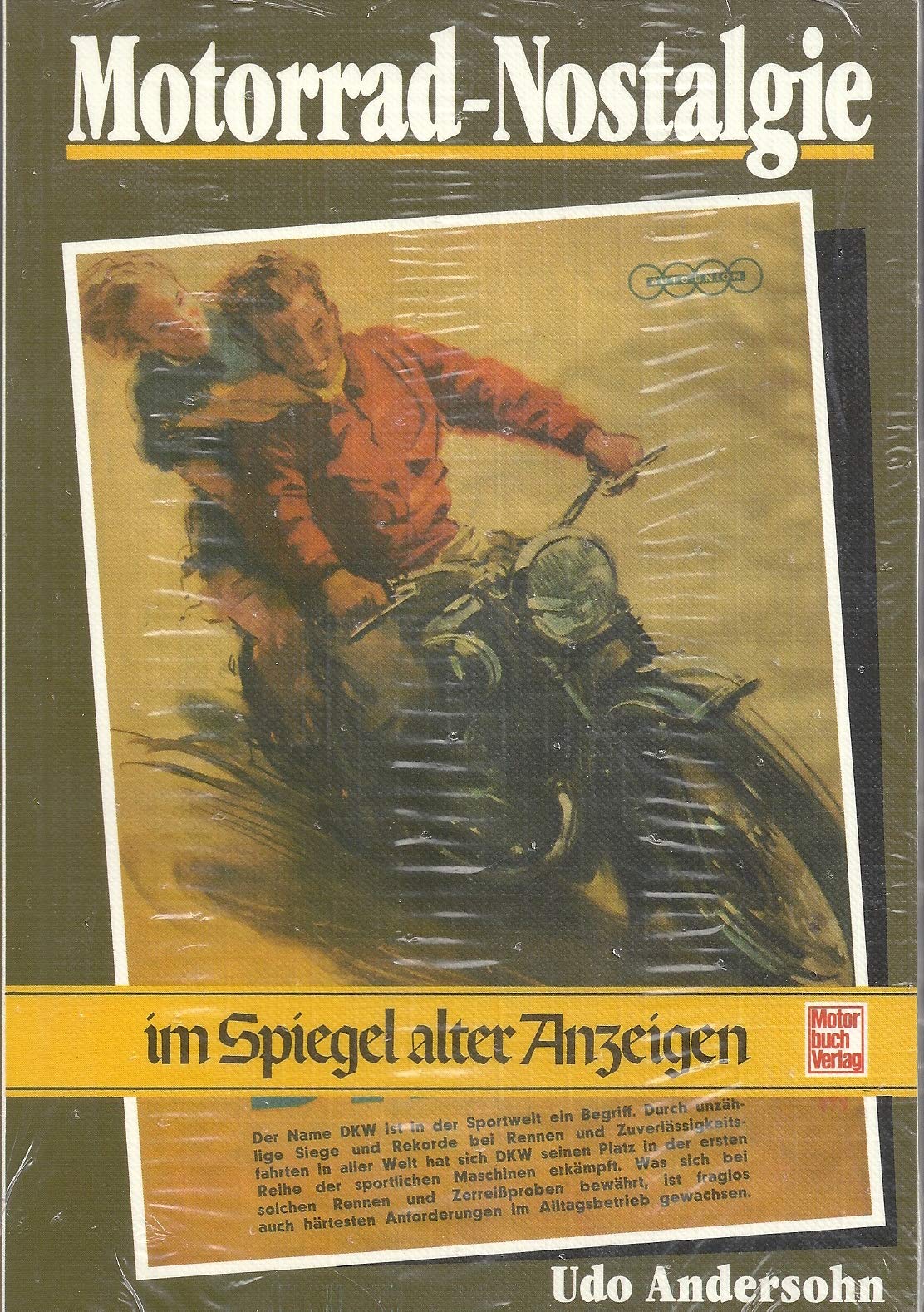 Motorrad-Nostalgie im Spiegel alter Anzeigen Film, Art & Culture