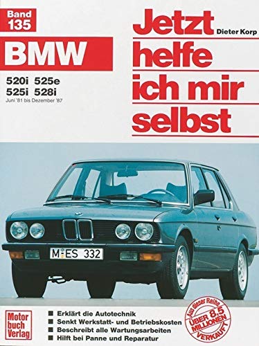 BMW 520, 525e, 525i,-528i (Juni 81 - Dezember 87) Leisure, Home & Garden
