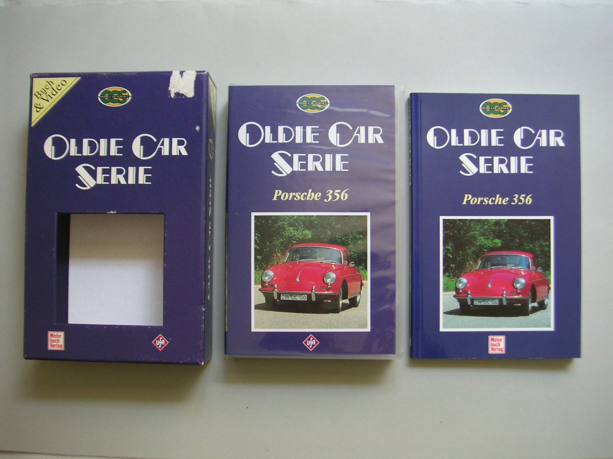 Oldie Car Serie: Porsche 356 (Buch und Video im Schuber) Books