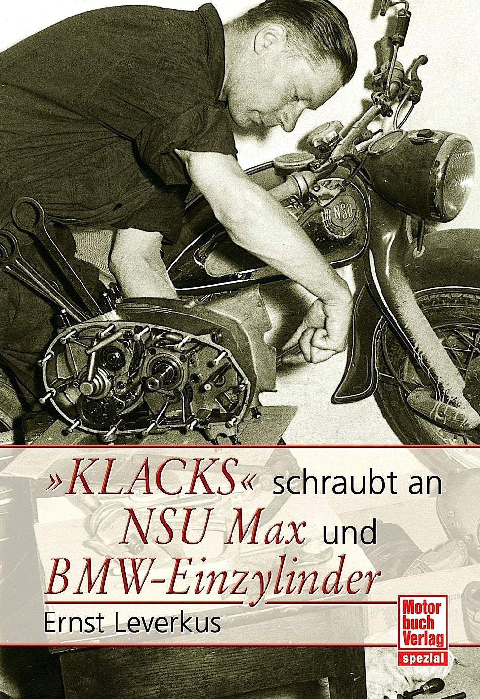 Klacks schraubt an NSU Max BMW Einzylinder Leisure, Home & Garden