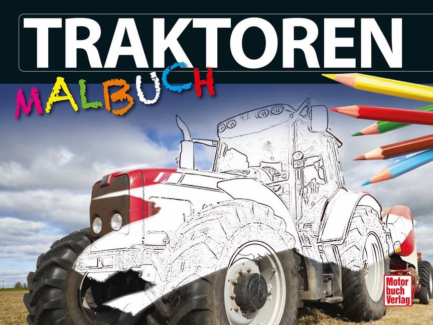 Traktoren-Malbuch Hobbies & Crafts Books