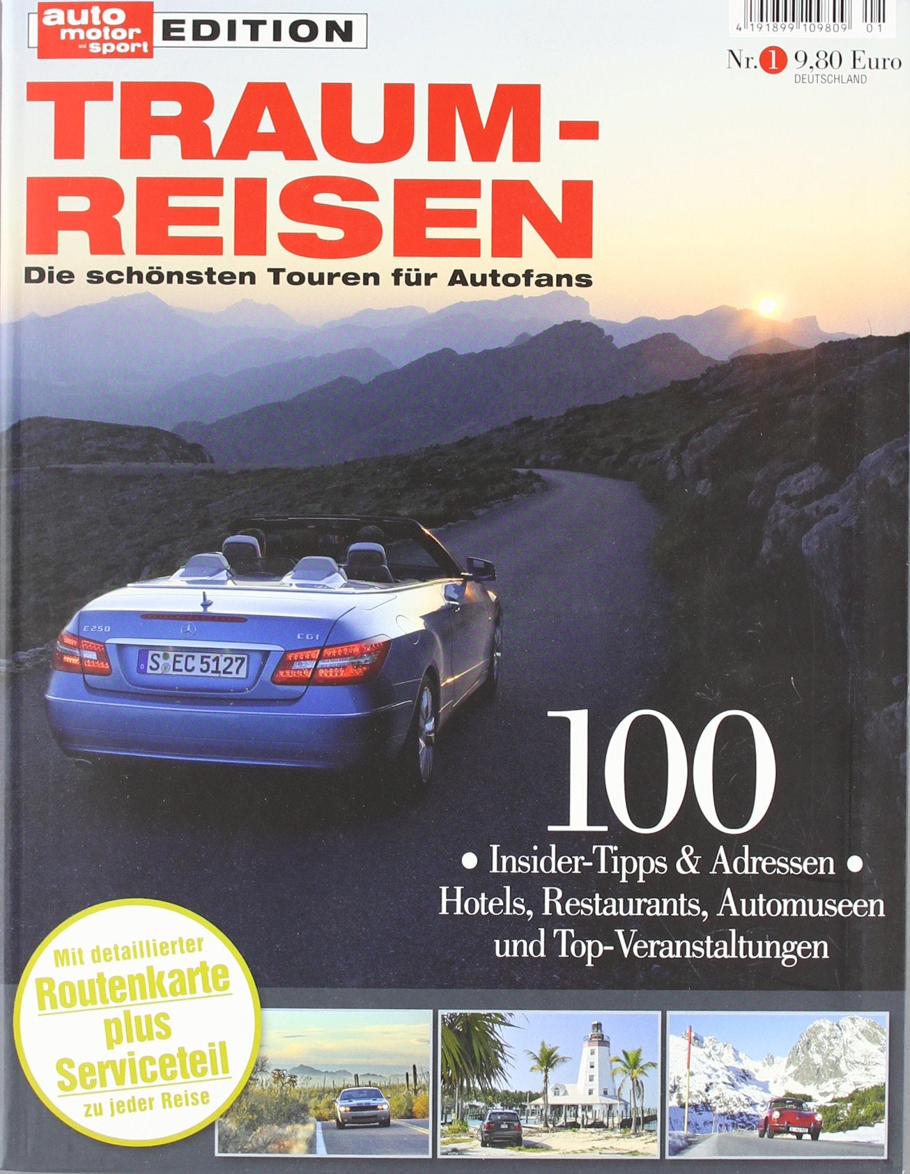 ams Edition - Traumreisen - Die schönsten Touren für Autofans Leisure, Home & Garden