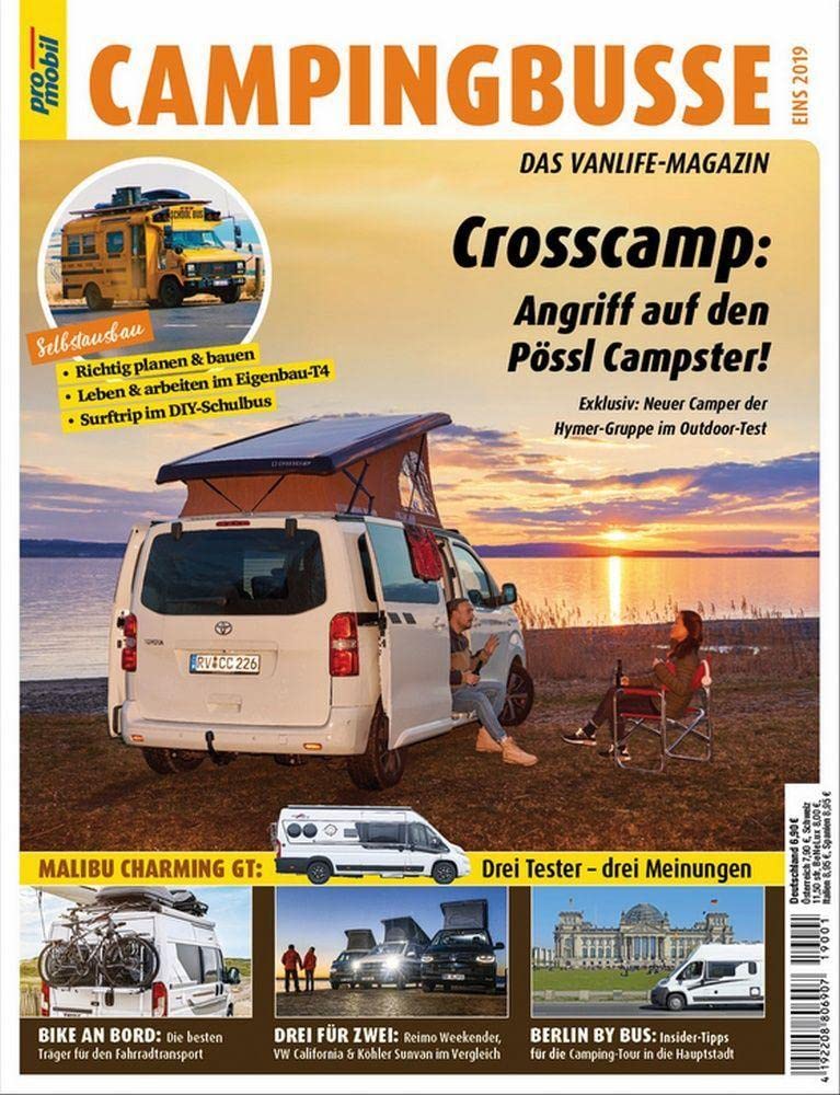 pro mobil Extra Campingbusse: Das Vanlife Magazin - Heft 01/2019 Leisure, Home & Garden