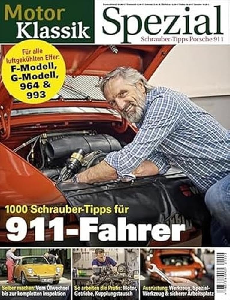 Motor Klassik Spezial - 1000 Schrauber-Tipps für 911-Fahrer Leisure, Home & Garden