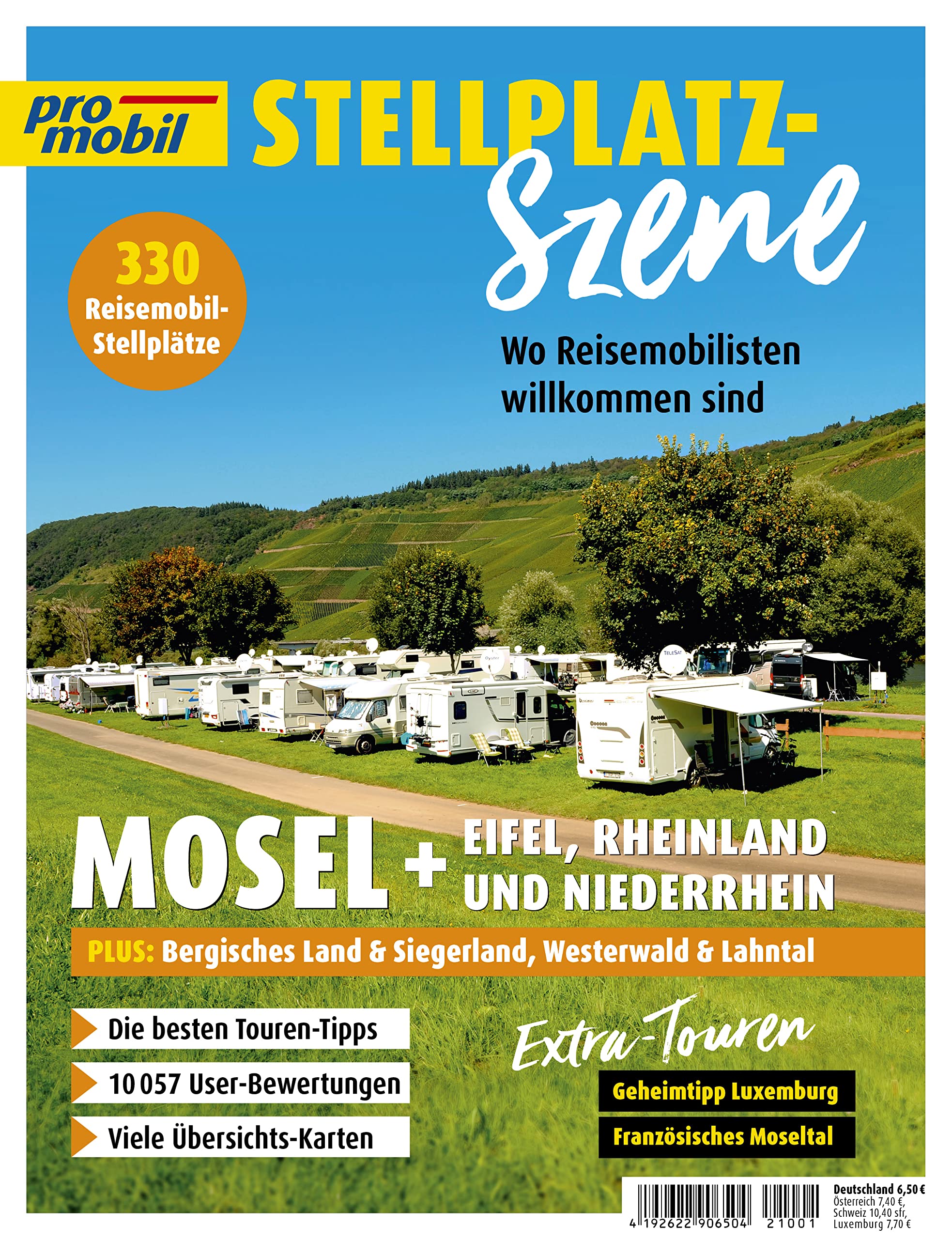 pro mobil Stellplatz-Szene - Mosel + Eifel, Rheinland u. Niederrhein: Wo Reisemobilisten willkommen sind - Heft 01/2022 Leisure, Home & Garden