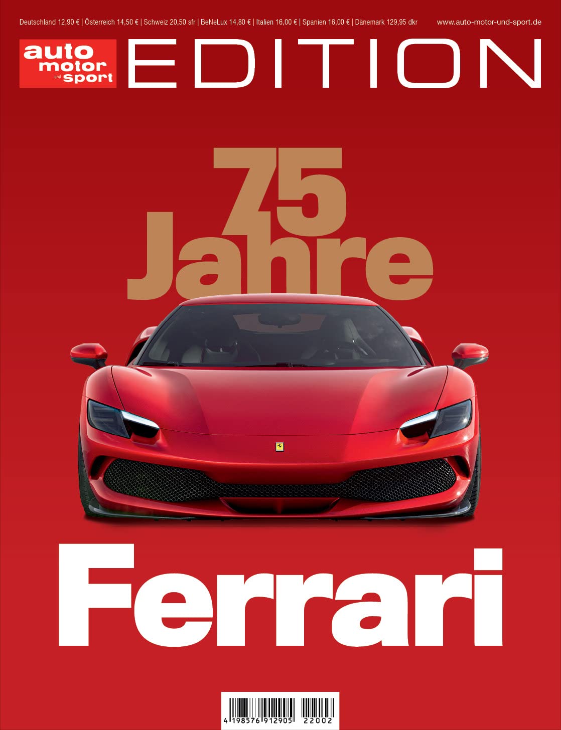auto motor und sport Edition - 75 Jahre Ferrari Leisure, Home & Garden