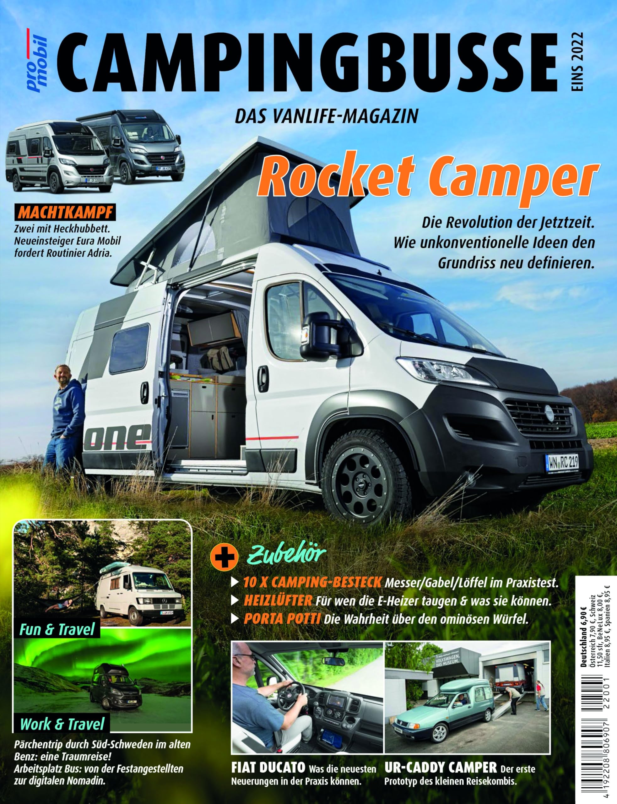 pro mobil Extra Campingbusse: Das Vanlife Magazin - Heft 01/2022 Leisure, Home & Garden