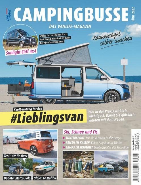pro mobil Extra Campingbusse: Das Vanlife Magazin - Heft 05/2022 Leisure, Home & Garden