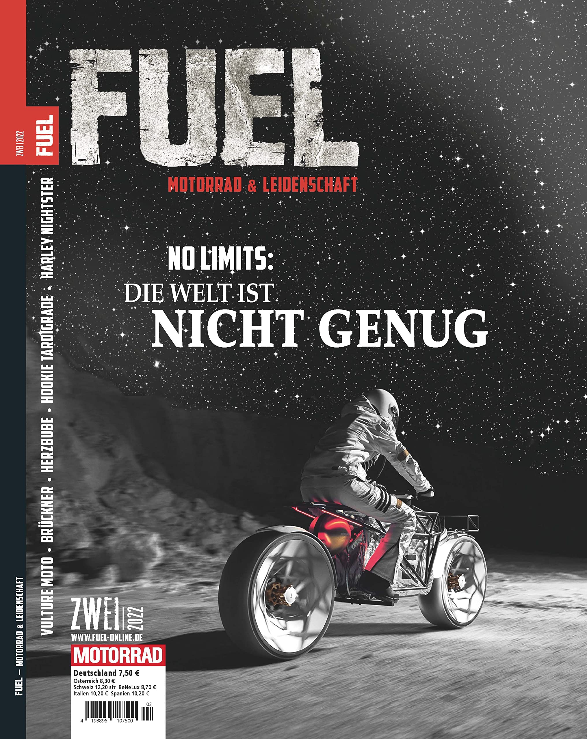 FUEL - Motorrad & Leidenschaft - Zwei 2022: Die Welt ist nicht genug Leisure, Home & Garden