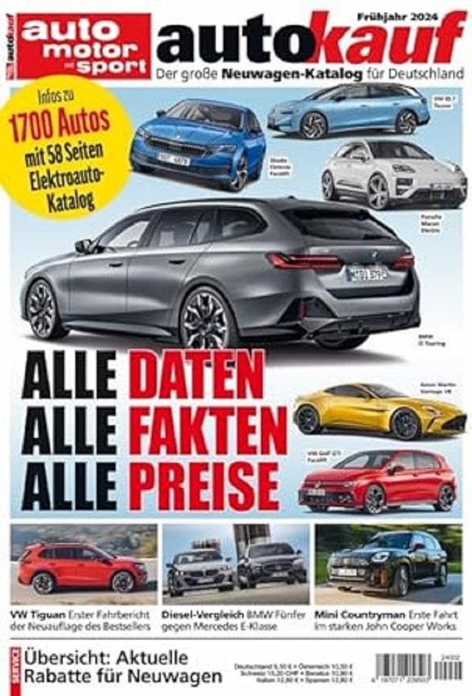 autokauf 02/2024 Frühjahr: Der große Neuwagen-Katalog für Deutschland Leisure, Home & Garden