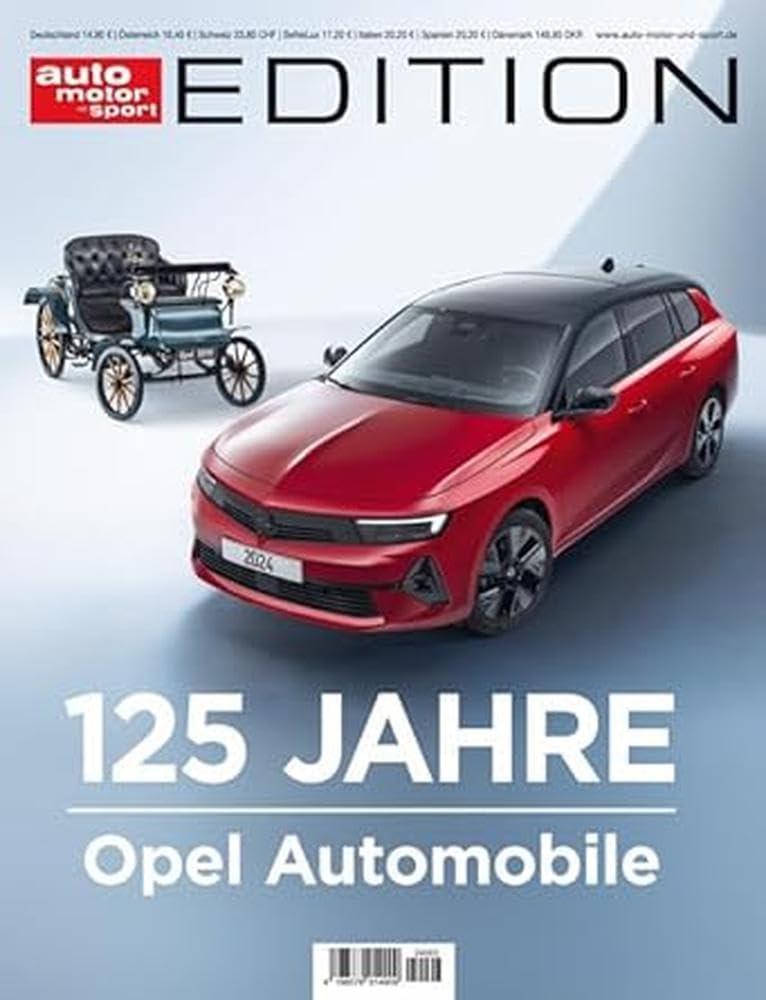 auto motor und sport Edition - 125 Jahre Opel: 03/2024 Leisure, Home & Garden