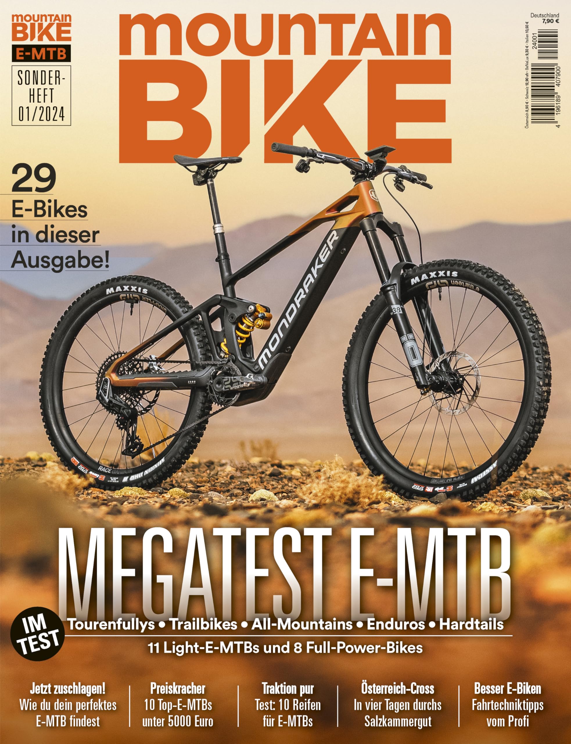 mountainBIKE - E-Mountainbike 01/2024 Business & Technology