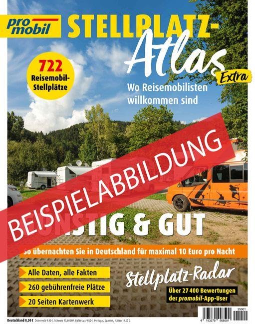 promobil Stellplatz-Atlas 01/2026 Deutschlands schöner Süden Leisure, Home & Garden