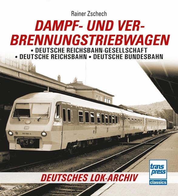 Dampf- und Verbrennungstriebwagen: DE (Deutsches Lok-Archiv) Leisure, Home & Garden