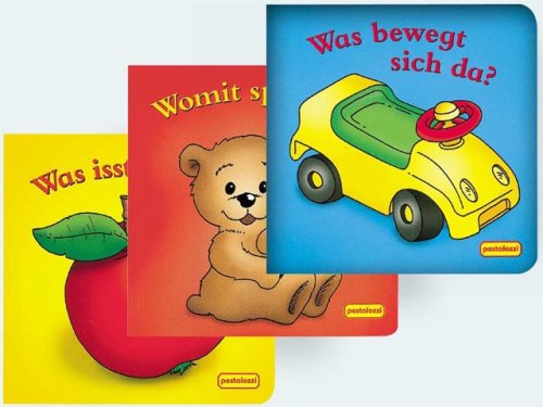 Babys erste Bilder. Womit spielst du gern? Was isst du gern? Was bewegt sich da? Was kennst du schon? Books