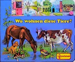 Wo wohnen diese Tiere?: Register-Bilderbuch Books