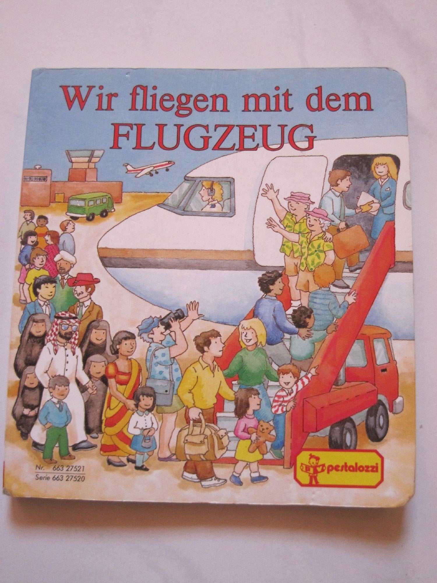 Wir fliegen mit dem Flugzeug Books